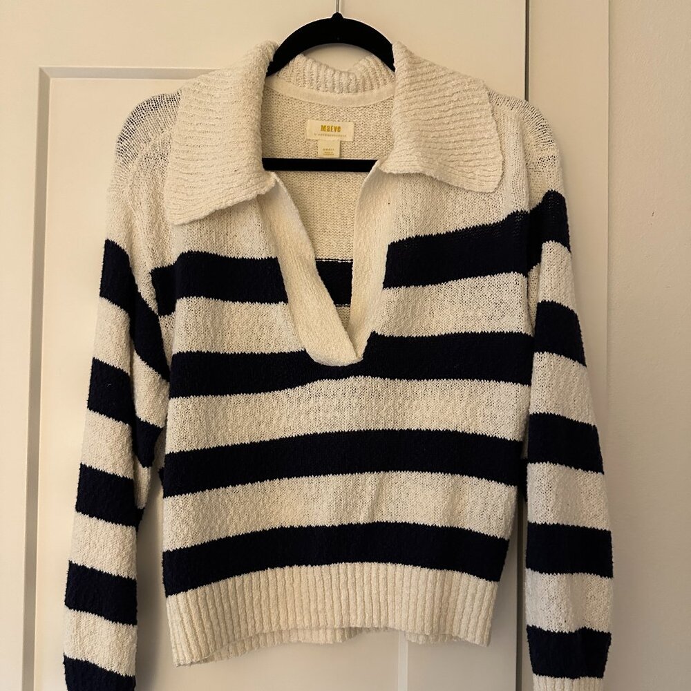 Maeve Stripe Sweater